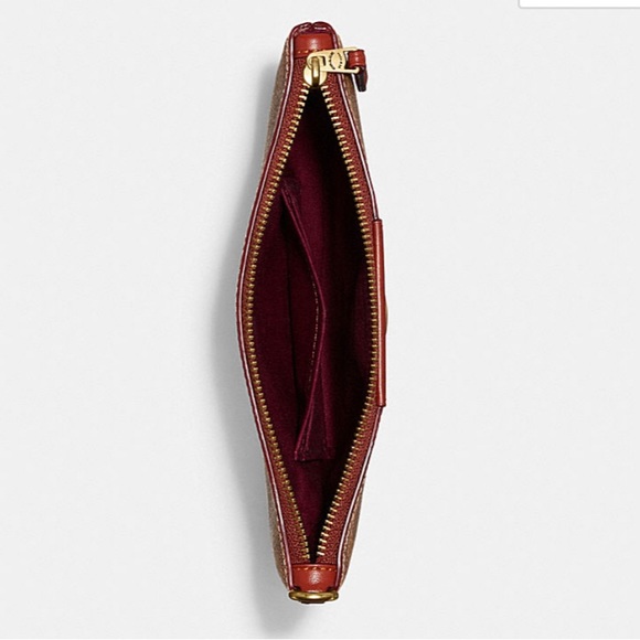 COACH SMALL WRISTLET IN SIGNATURE CANVAS - Picture 5 of 6